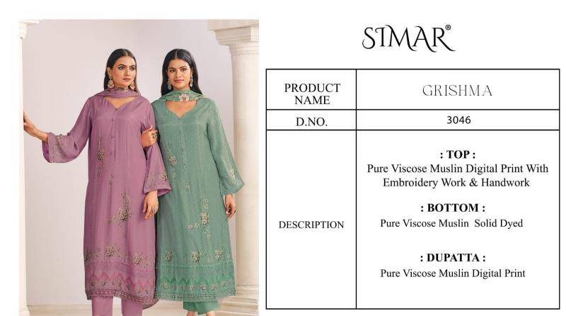 Glossy grishma Online shopping for dress materials in Kolkata